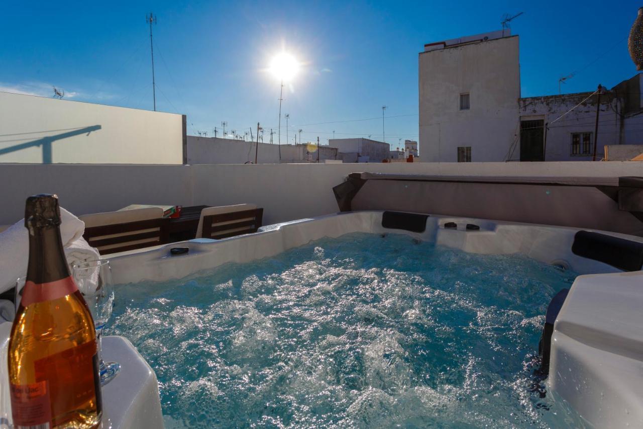 Atico & Jacuzzi Cruz By Cadiz4Rentals Cádis Exterior foto